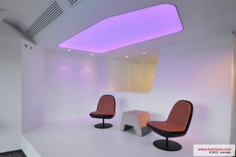 Plafond Barrisol Lumière Color