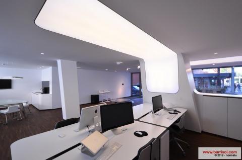 Mur lumineux Barrisol Lumière