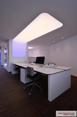 Mur lumineux Barrisol Lumière