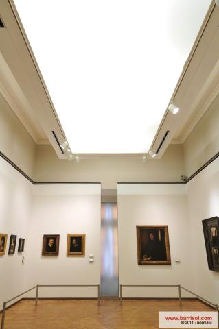 Museo MUDE Lisboa - Plafond Barrisol Lumière