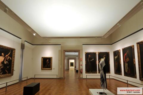 Museo MUDE Lisboa - Plafond Barrisol Lumière