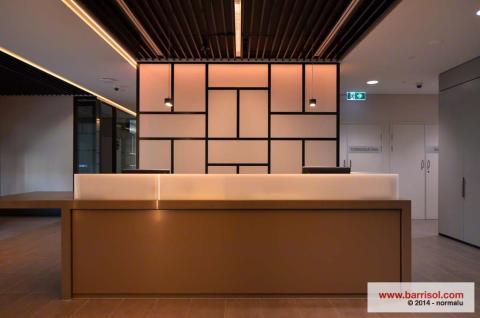 Mur lumineux Barrisol