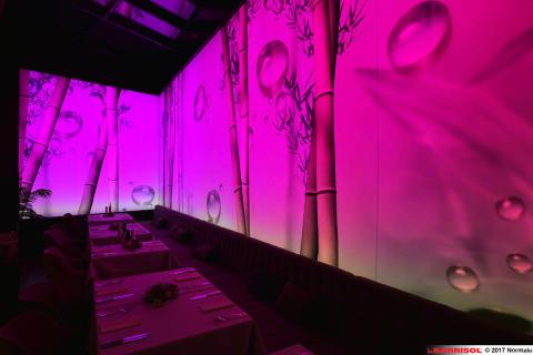 Mur imprimé lumineux Barrisol