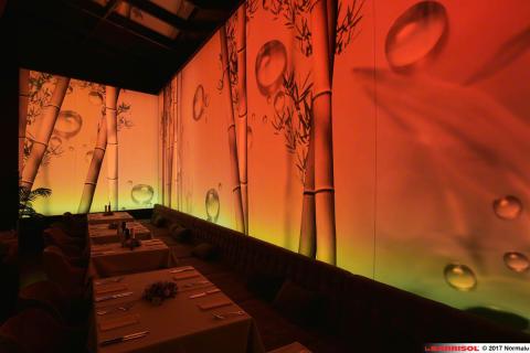 Mur imprimé lumineux Barrisol