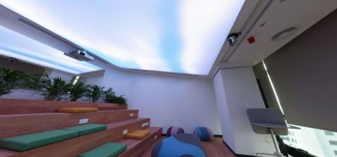 McKinsey Office - Barrisol Lumière / projections