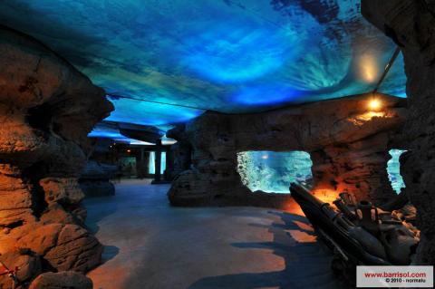 Plafond lumineux imprimé Barrisol Lumière - espace aquatique