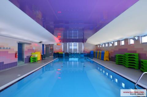 Plafond tendu Barrisol - espace piscine