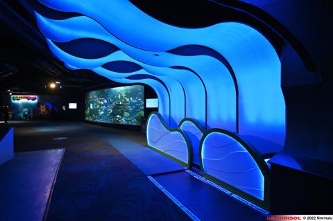 Formes 3D lumineuses Barrisol Lumiere