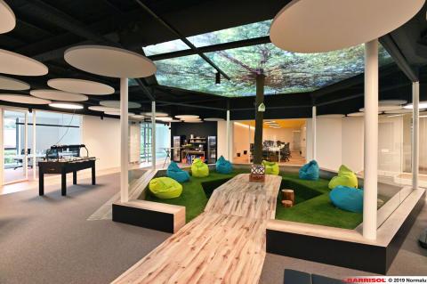 Plafond Barrisol Layers - imprimé lumineux