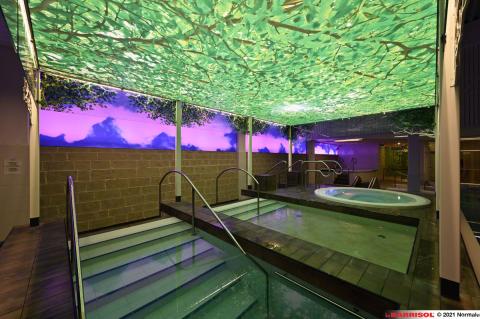 Plafond et murs imprimés Barrisol Lumière