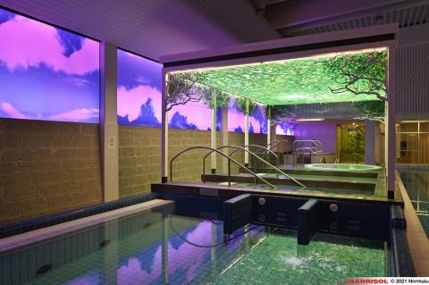 Plafond et murs imprimés Barrisol Lumière