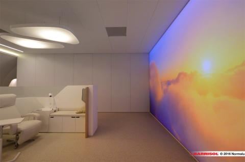 Mur imprimé lumineux Artolis - Barrisol Lumière