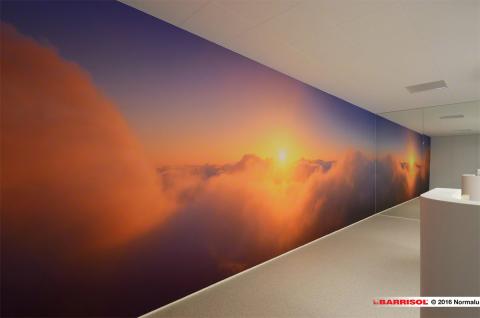 Mur imprimé lumineux Artolis - Barrisol Lumière