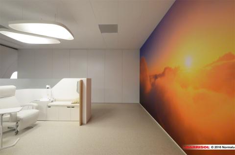 Mur imprimé lumineux Artolis - Barrisol Lumière