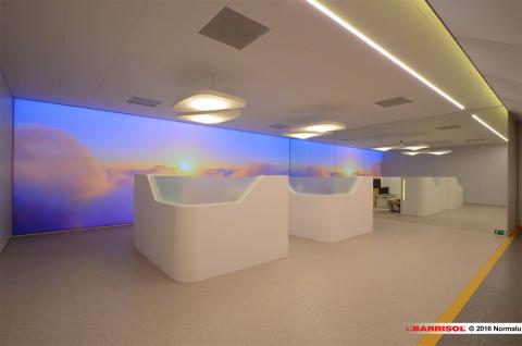 Mur imprimé lumineux Artolis - Barrisol Lumière