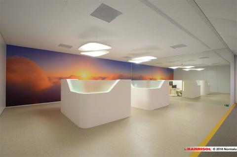 Mur imprimé lumineux Artolis - Barrisol Lumière