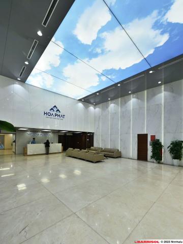 Plafond Barrisol Lumière imprimé ciel