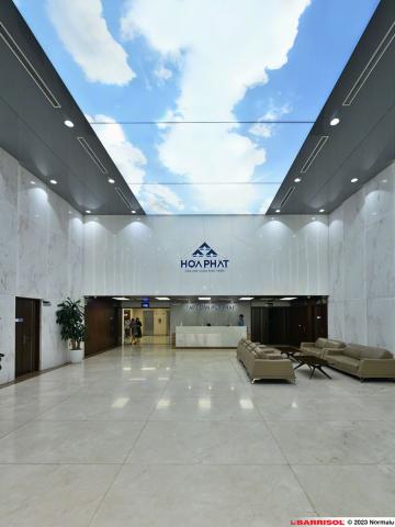 Plafond Barrisol Lumière imprimé ciel