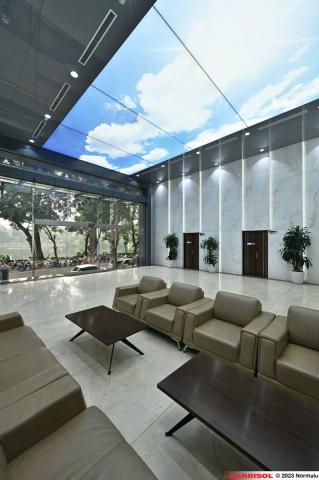 Plafond Barrisol Lumière imprimé ciel