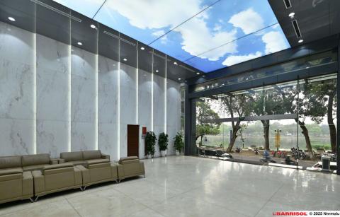 Plafond Barrisol Lumière imprimé ciel