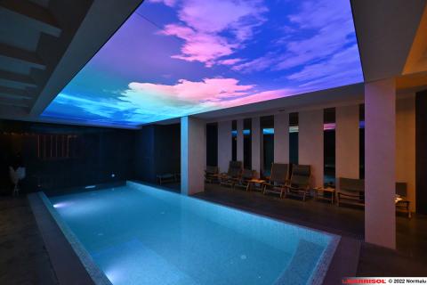 Plafond Barrisol Lumière imprimé ciel