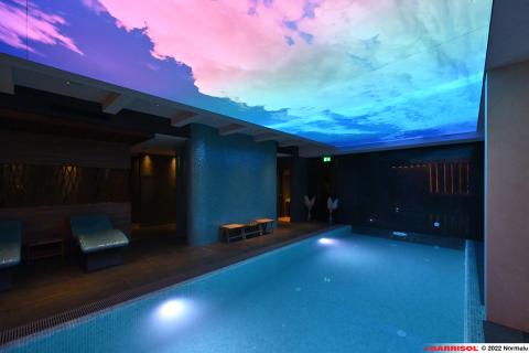 Plafond Barrisol Lumière imprimé ciel