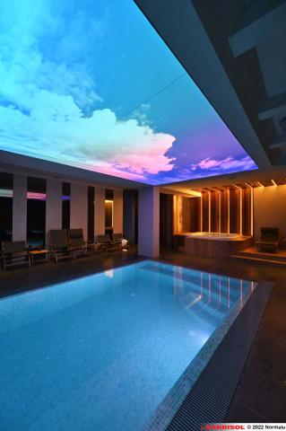 Plafond Barrisol Lumière imprimé ciel