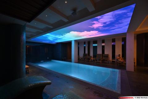 Plafond Barrisol Lumière imprimé ciel