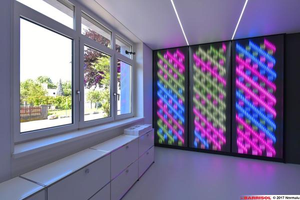 Mur lumineux Barrisol ELT3D