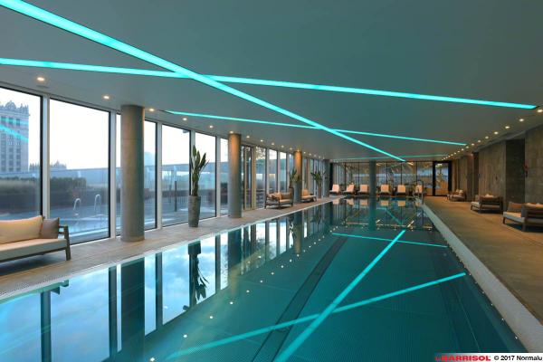 Bandes lumineuses Barrisol
