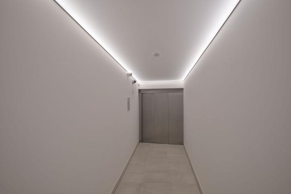 Plafond Barrisol avec éclairage led périphérique