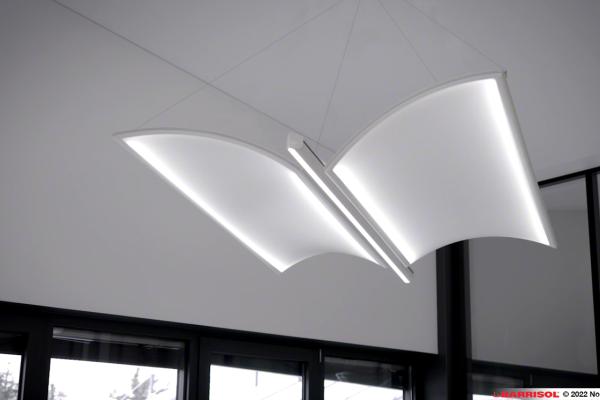 Luminaire Barrisol L'Oiseau by Denis Dietschy